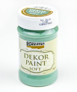 akrylova farba decor paint tyrkysova zelena