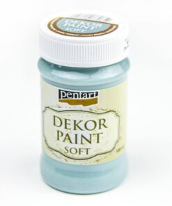 akrylova farba na dekupaz decor paint country modra