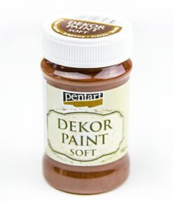 dekupaz akrylova farba decor paint hneda