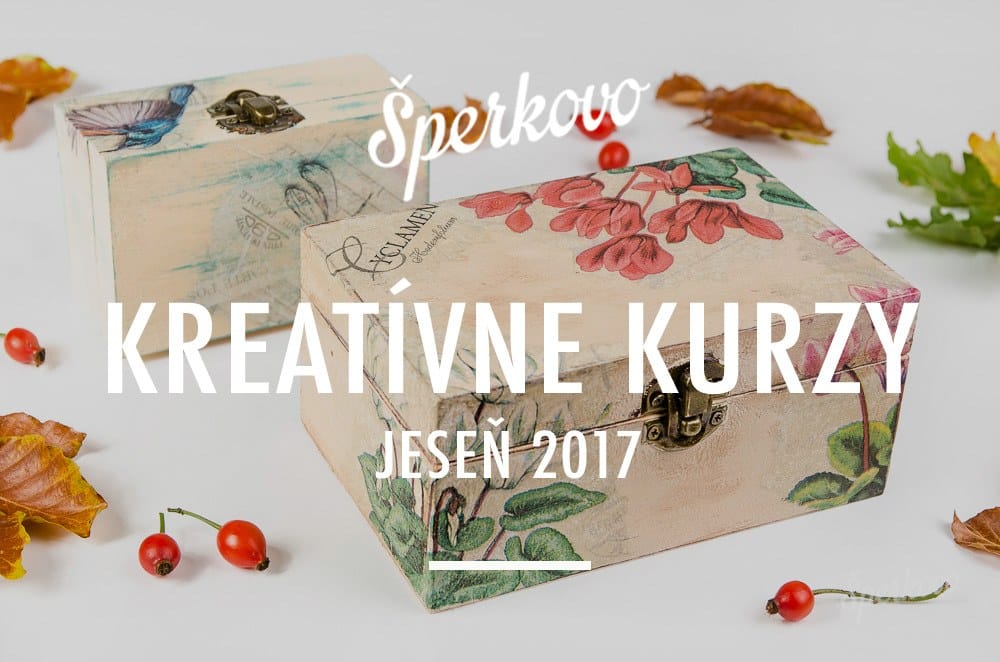Jesenné kreatívne kurzy v Bratislave 2017