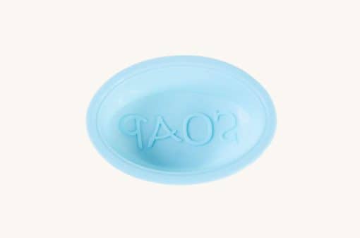 ovalna forma na mydlo s napisom soap 1