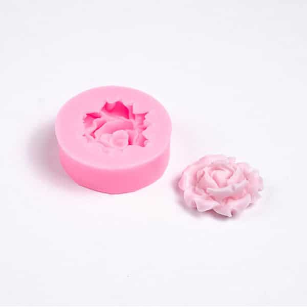 Mýdlová forma růže 3D