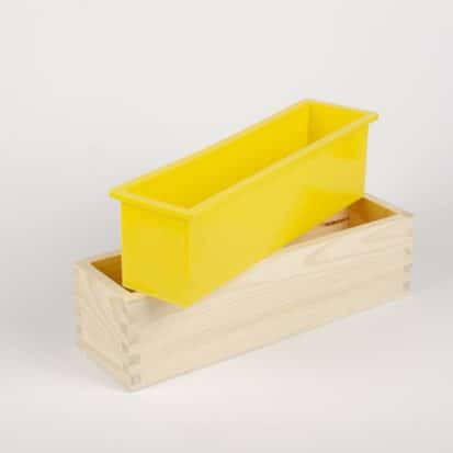 Silikónová forma na mydlo v drevenom boxe
