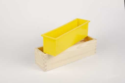 Silikónová forma na mydlo v drevenom boxe