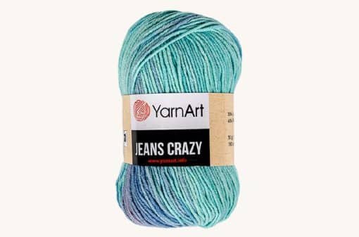 Vlna YarnArt Jeans Crazy 8203