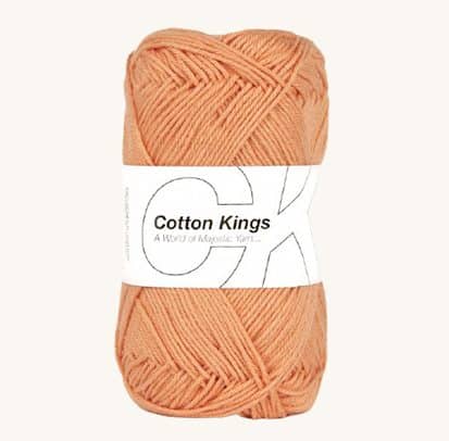 100 % vlna Cotton Kings Apricot 14