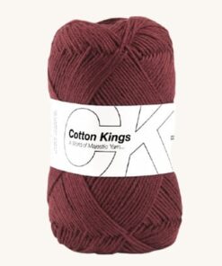 100 % vlna Cotton Kings Bordeaux 09