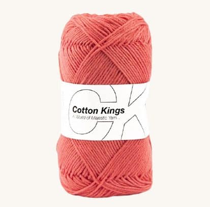 100 % vlna Cotton Kings Coral 20