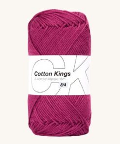 100 % vlna Cotton Kings Dark Pink 32