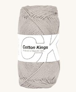 100 % vlna Cotton Kings Light Grey 06