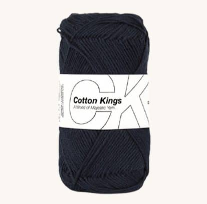 100 % vlna Cotton Kings Navy Blue 07