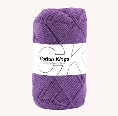 100 % vlna Cotton Kings Purple 21