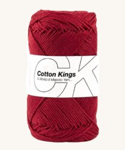 100 % vlna Cotton Kings Red 10