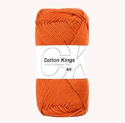 100 % vlna Cotton Kings Rust 33