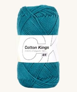 100 % vlna Cotton Kings Teal 42