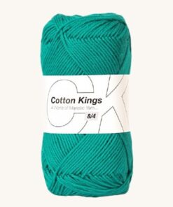 100 % vlna Cotton Kings Turquoise 24